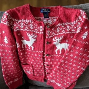 Girl's Christmas sweater Ralph Lauren